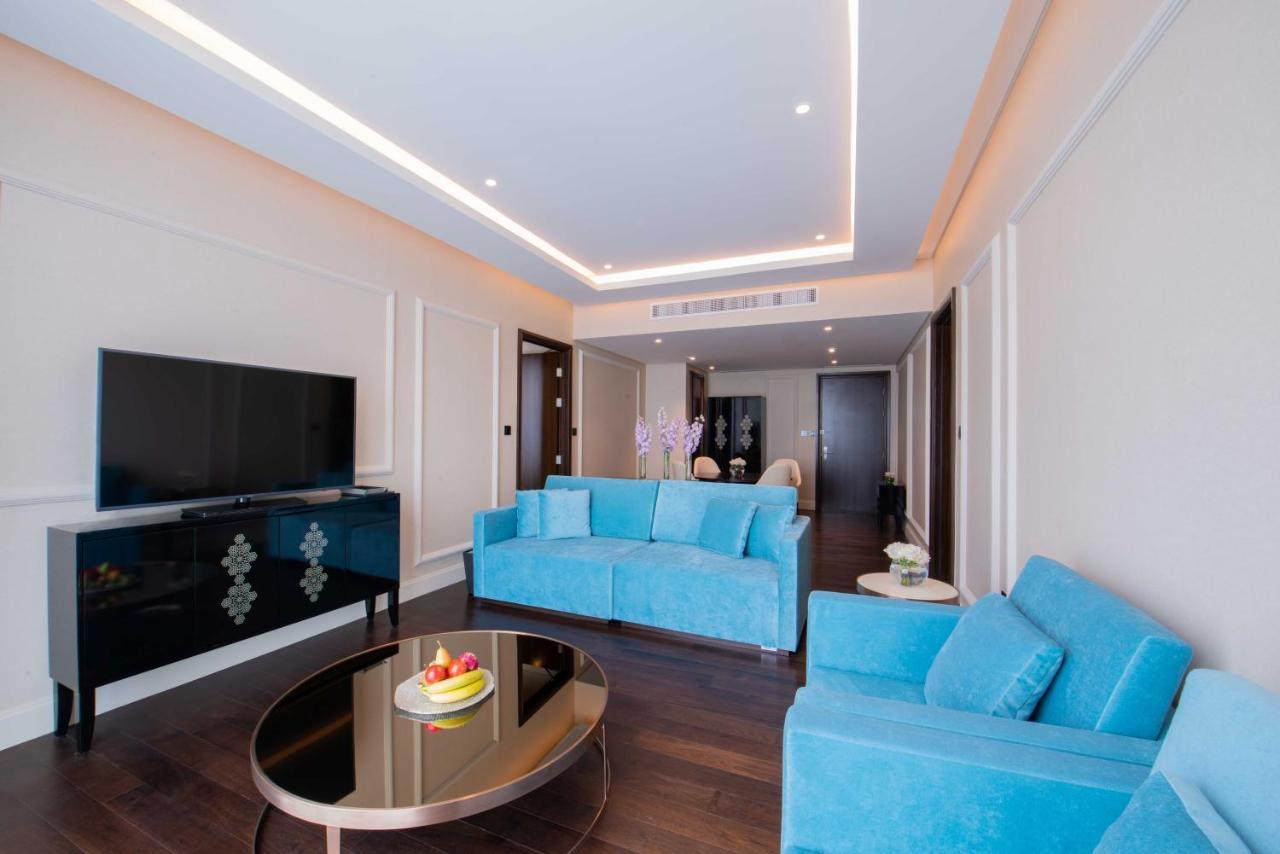 Shaza Doha Hotel Ngoại thất bức ảnh A living room at the hotel