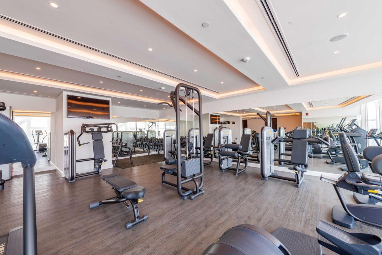 Shaza Doha Hotel Ngoại thất bức ảnh The gym at the hotel